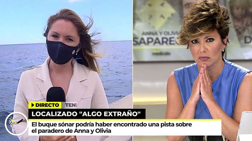 El sonar detecta “algo extraño” en la búsqueda de Anna y Olivia en el mar