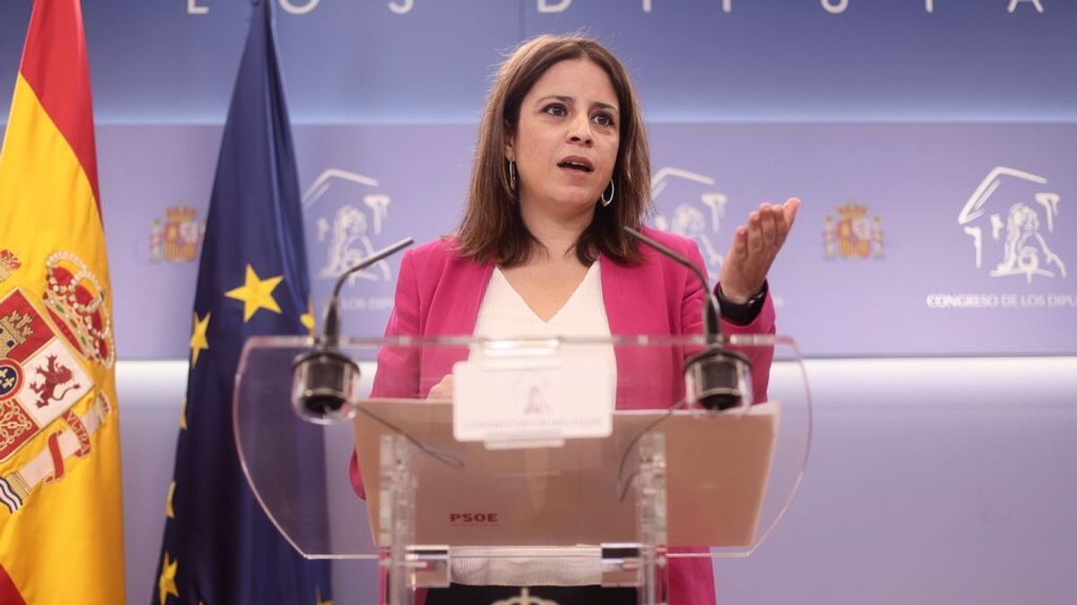 La portavoz del PSOE en el Congreso, Adriana Lastra La portavoz del PSOE en el Congreso, Adriana Lastra
