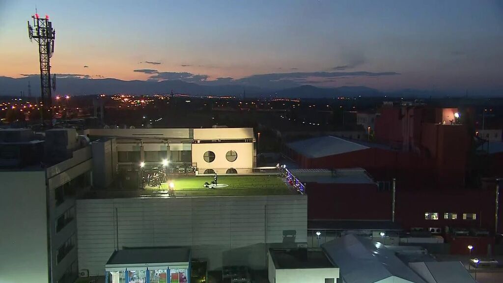 Vista de las azoteas de Mediaset España