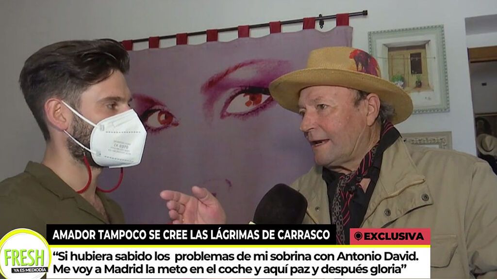 Amador Mohedano, sobre la visita de Rocío Carrasco a Chiopna: “Seguro que llamarme no me va a llamar”