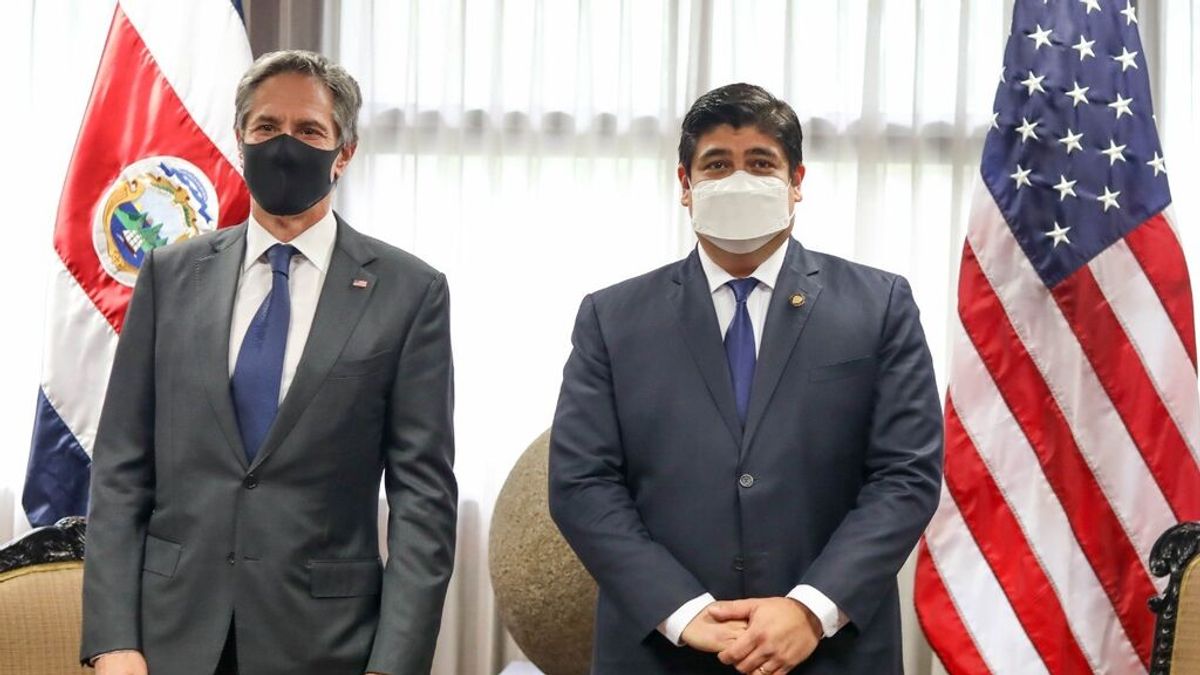 Blinken anuncia que EEUU incluirá a Costa Rica en el programa de donación de vacunas contra la covid-19 Blinken anuncia que EEUU incluirá a Costa Rica en el programa de donación de vacunas contra la covid-19