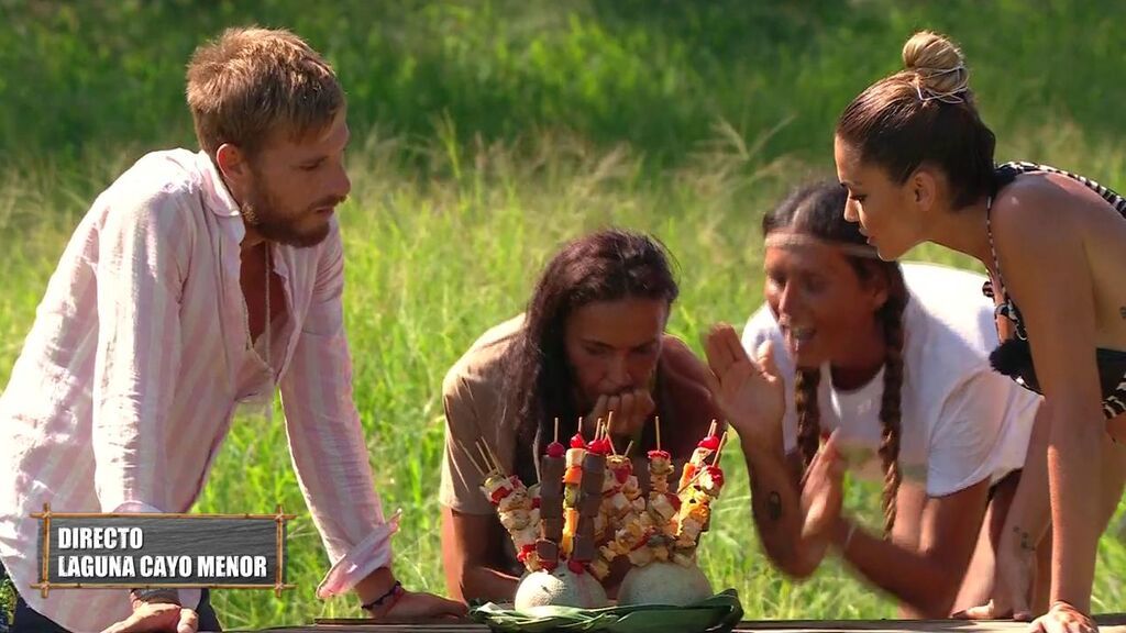 Tom, Olga y Lara ganan la recompensa