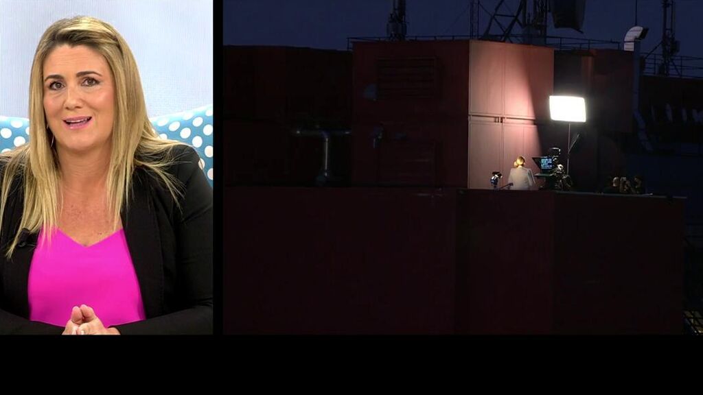 Carlota Corredera da las gracias