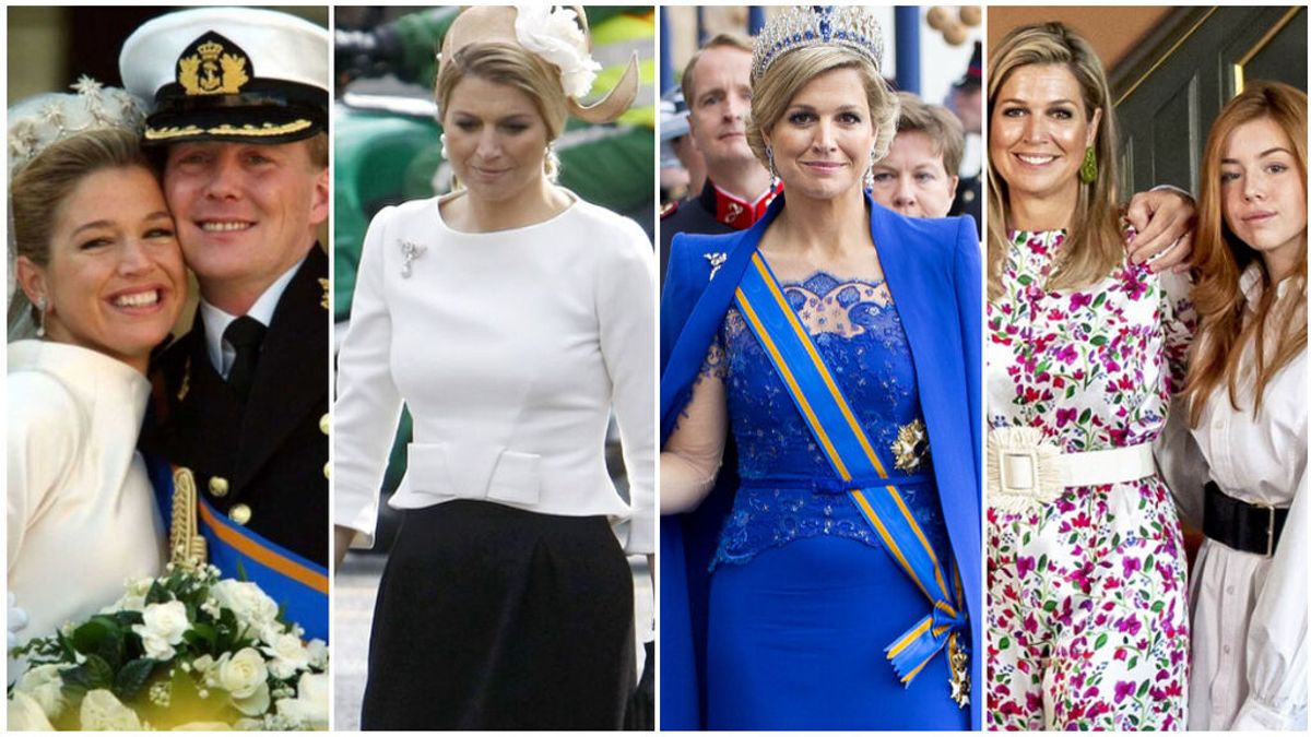 Estos han sido los looks de Máxima de Holanda que más han triunfado en todas sus apariciones: desde su coronación hasta sus outfits informales junto a sus hijas.