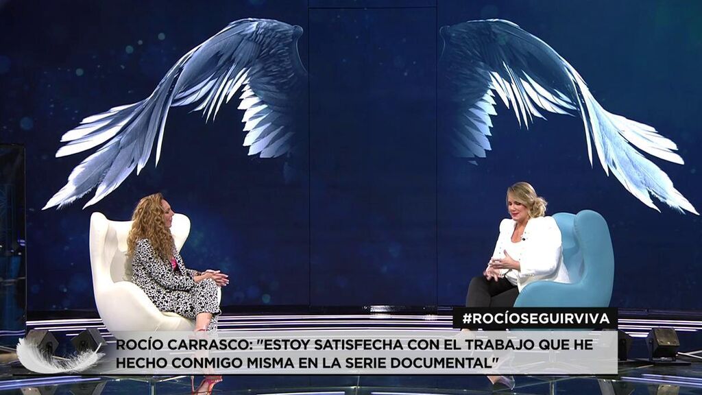 Rocío Carrasco, a Carlota Corredera: "Estoy orgullosa de ti, del equipo y de las mujeres de este país"