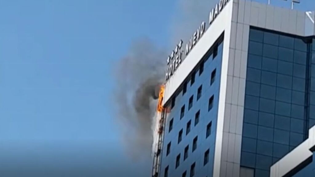 Incendio en el Hotel Nuevo Madrid