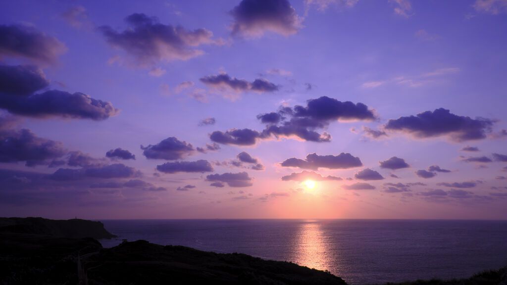 Atardecer en Yonaguni