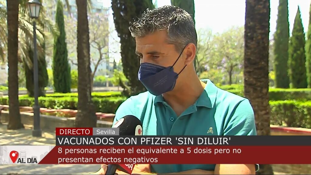 Ocho vecinos de Sevilla reciben por error varias dosis de Pfizer: se les administró la vacuna sin diluir