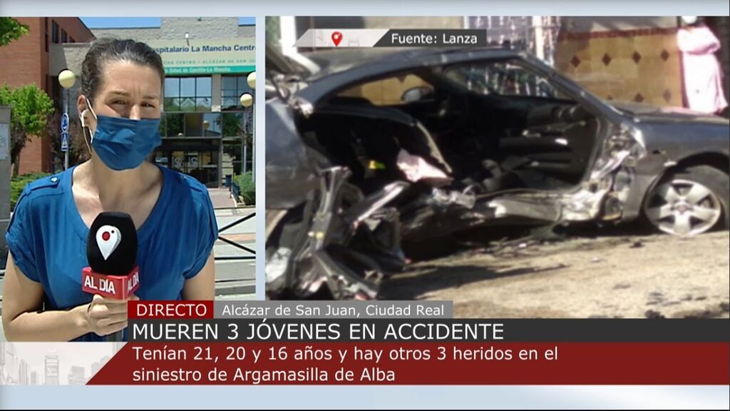 Accidente mortal en Argamasilla de Alba: una adolescente de 16 años y dos chicos de 20 y 21 han muerto