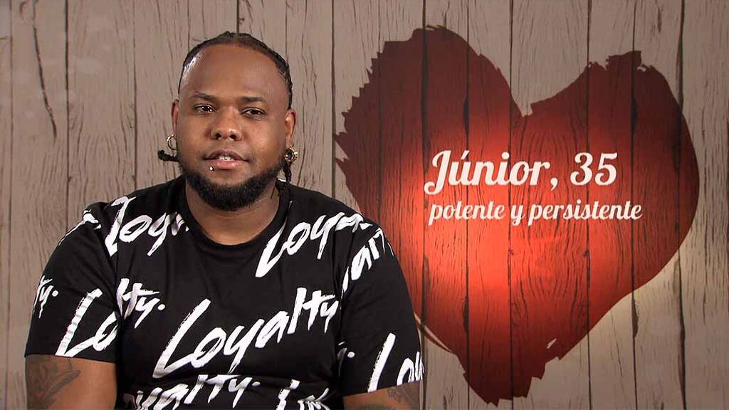 Junior, durante su cita en 'First Dates'