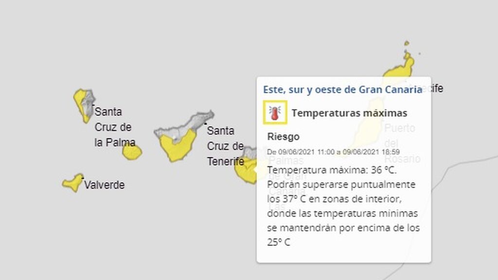 avisoscanarias calor