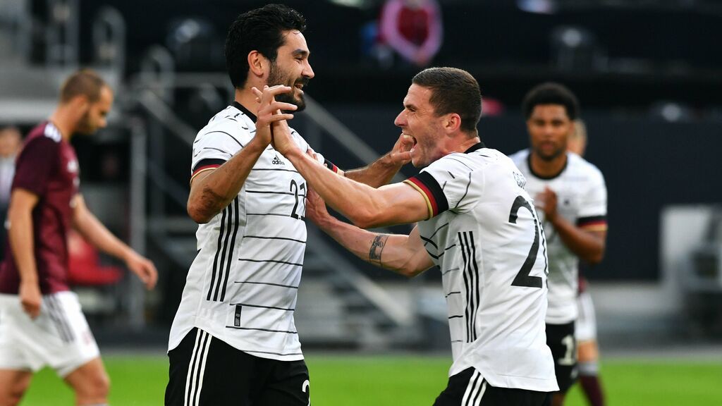Alemania se dio un festín de goles.