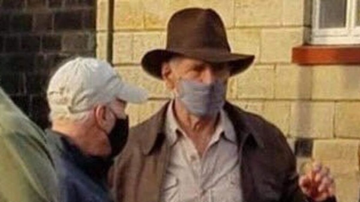 Harrison Ford, en el rodaje de Indiana Jones 5 Harrison Ford, en el rodaje de Indiana Jones 5