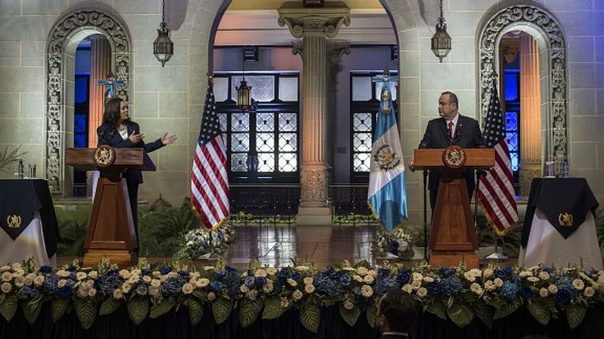 Kamala Harris exhorta a los inmigrantes en Guatemala: "no vengan, no vengan a Estados Unidos" Kamala Harris exhorta a los inmigrantes en Guatemala: "no vengan, no vengan a Estados Unidos"