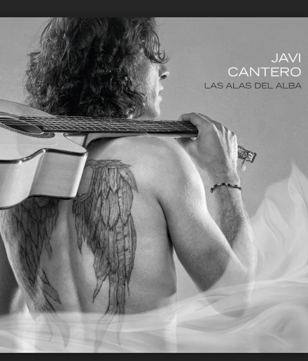 Javi Cantero, en la portada de Alas de Alba