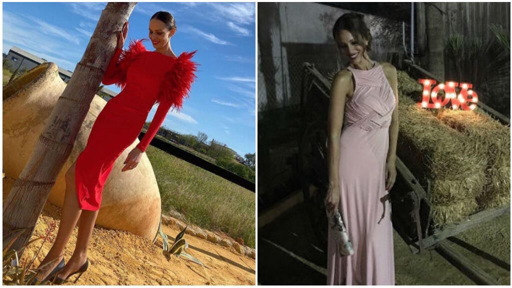 Eva siempre ha resaltado como invitada en todas las bodas a las que ha acudido.