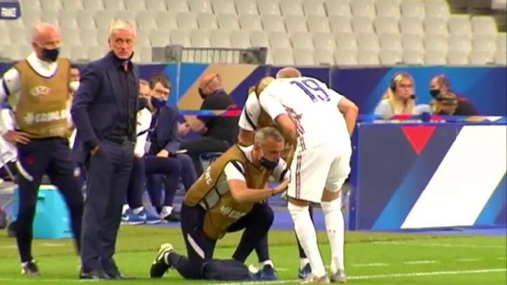 Deschamps tranquiliza a los franceses sobre la retirada de Benzema del amistoso: "No es nada dramático"