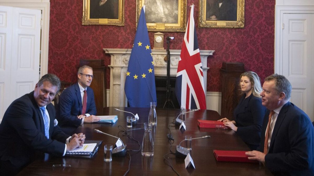 Las conversaciones entre la UE y Reino Unido para resolver la crisis de Irlanda del Norte concluyen sin acuerdo Las conversaciones entre la UE y Reino Unido para resolver la crisis de Irlanda del Norte concluyen sin acuerdo