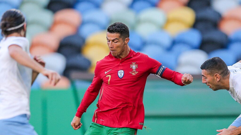 Cristiano Ronaldo y Bruno Fernández sentencian el partido ante Israel en dos minutos (2-0)