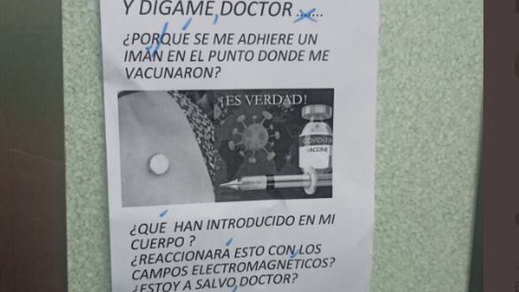 El mensaje negacionista