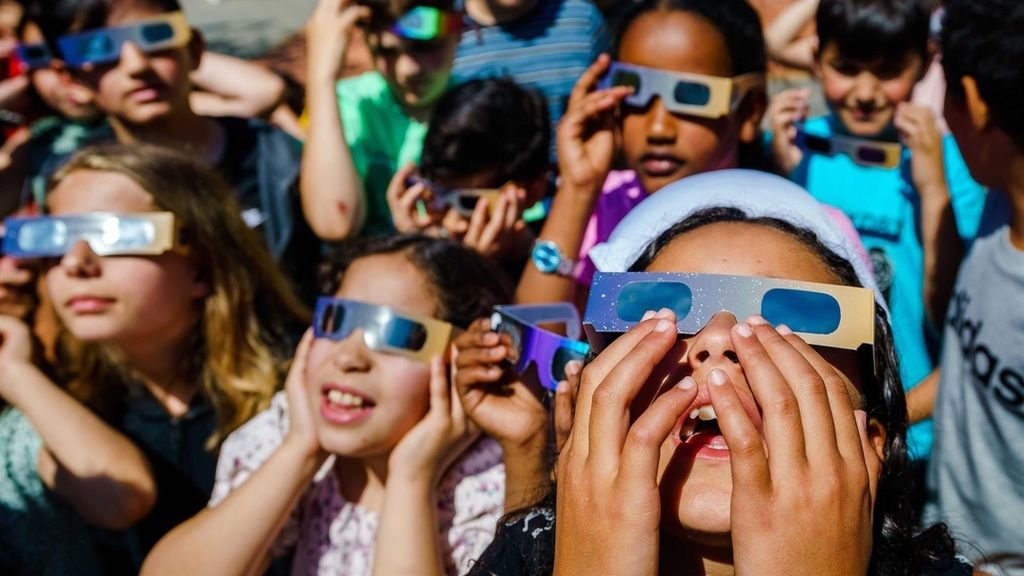 Las mejores imágenes del eclipse solar