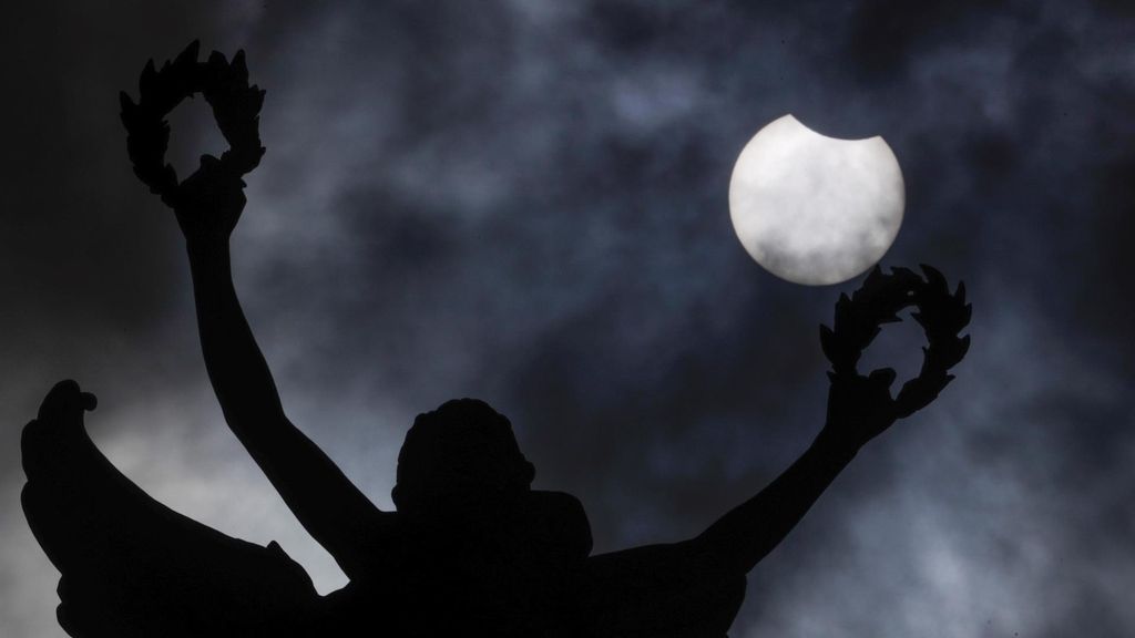 Las mejores imágenes del eclipse solar