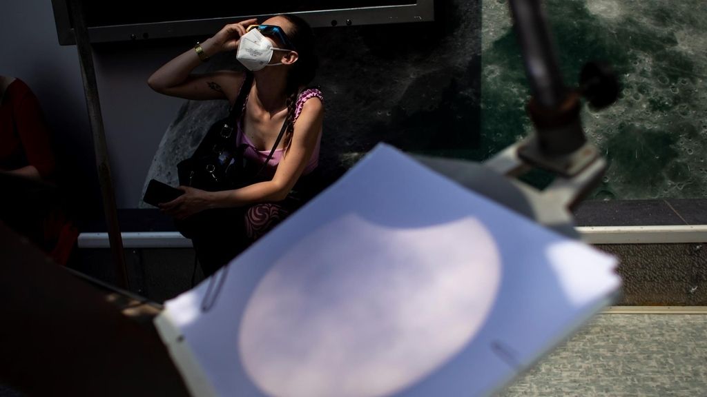 Las mejores imágenes del eclipse solar