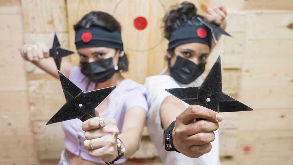 Los 'shuriken' de ninja