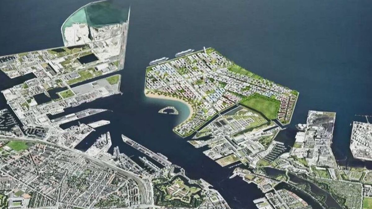 Dinamarca construirá la enorme isla artificial Lynetteholm