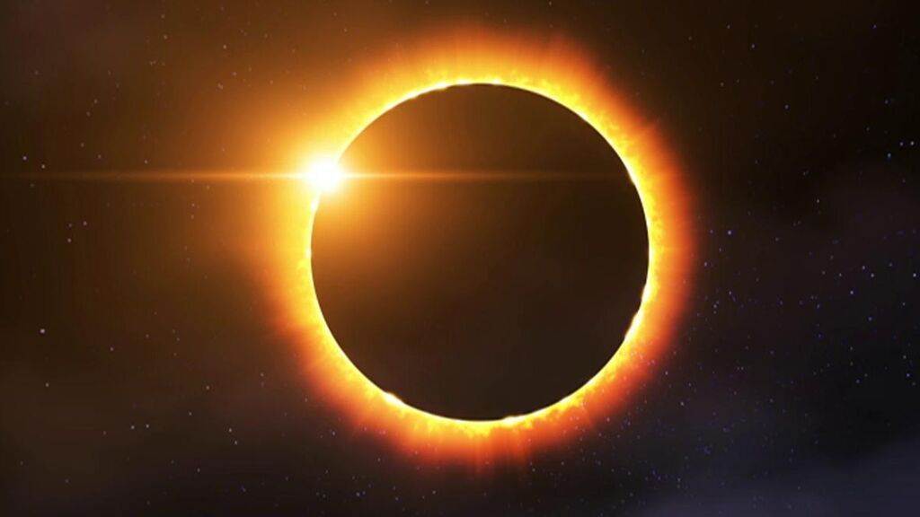 Las imágenes más espectaculares del eclipse de Sol del jueves