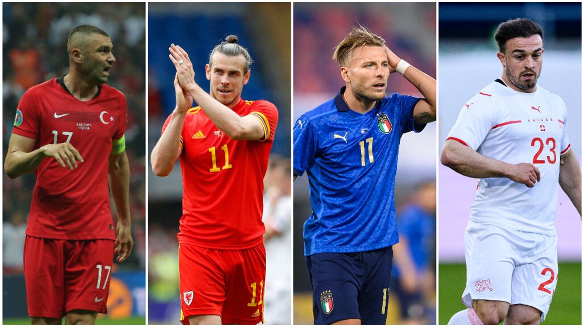 Bale, Inmobile, Shaquiri y Yilmaz, el héroe del Lille, son los líderes del Grupo A de la Eurocopa