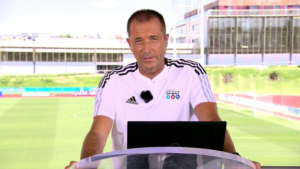 Manu Carreño, en un momento del programa.