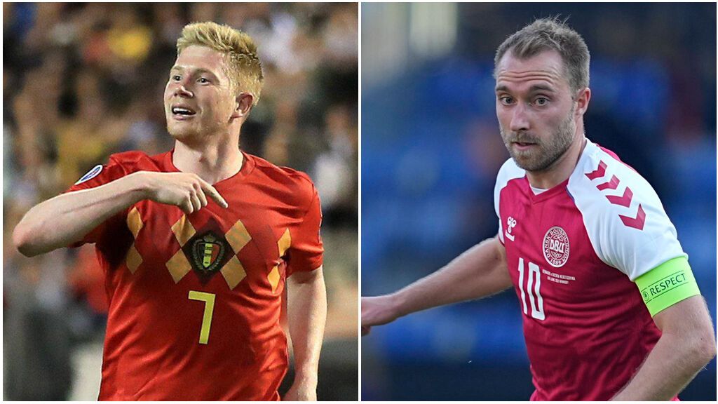 De Bruyne y Eriksen ponen toda la calidad en el Grupo B de la Eurocopa