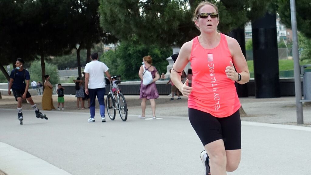 Carrera a pie en Madrid Rio II