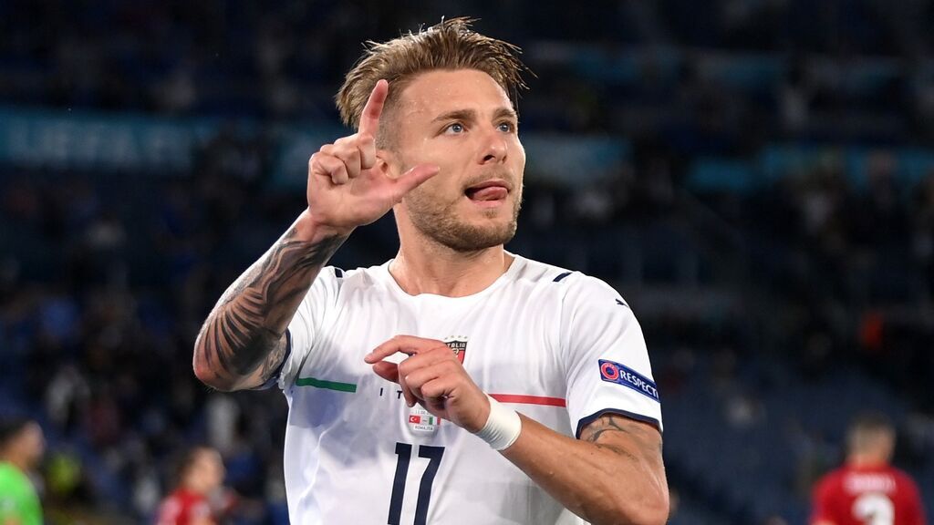 Italia lo borda al toque: Ciro Immobile culmina una jugada de salón para anotar el segundo (0-2)