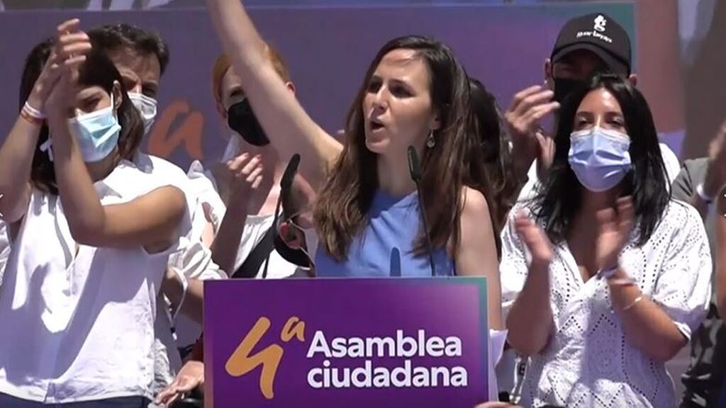 Ione Belarra, nueva líder de Podemos con el 85,61% de los votos