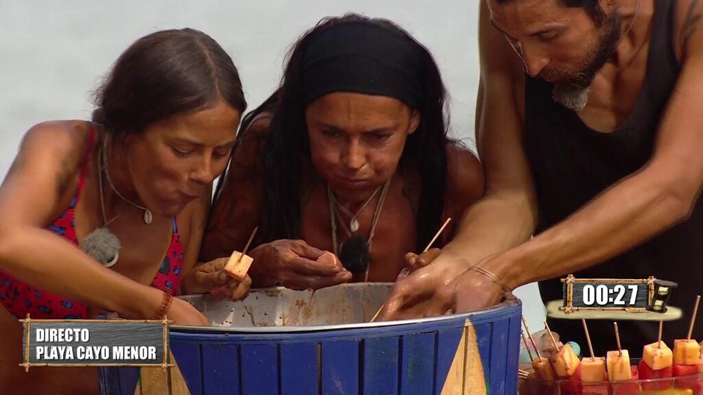 Melyssa, Olga y Gianmarco