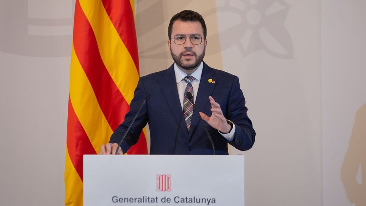 Aragonès, sobre la manifestación de Colón: "Aunque el fascismo y la derecha rabien, sin miedo y con toda la convicción" Aragonès, sobre la manifestación de Colón: "Aunque el fascismo y la derecha rabien, sin miedo y con toda la convicción"