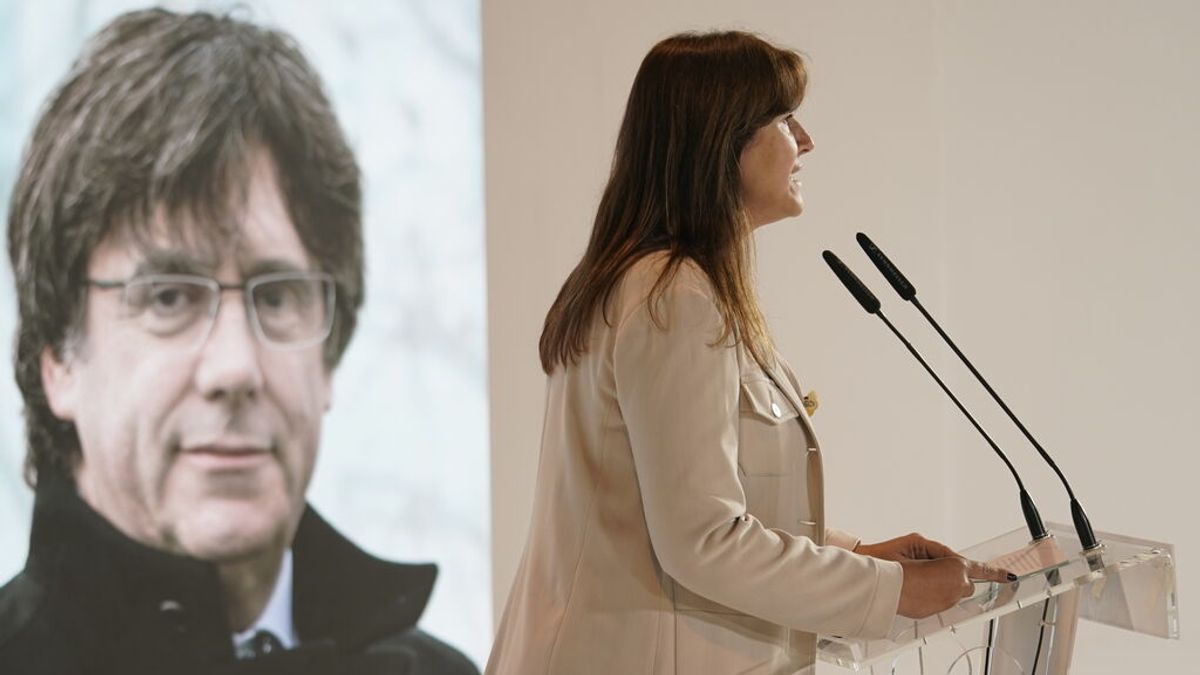 La manifestación de Colón es "un acto de venganza" según Borràs, presidenta del Parlament La manifestación de Colón es "un acto de venganza" según Borràs, presidenta del Parlament