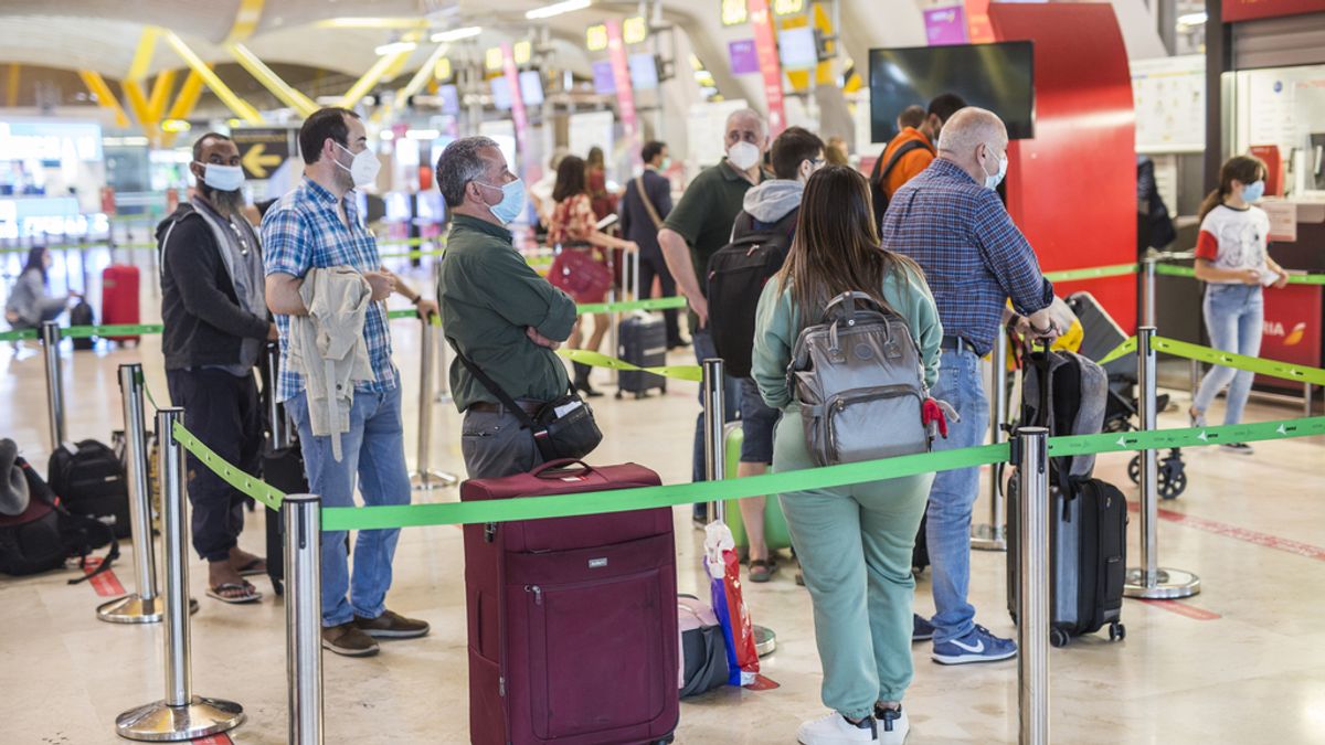 Economía/Turismo.- Los aeropuertos de Aena registraron 5,8 millones de pasajeros en mayo, un 76,1% menos que en 2019 Economía/Turismo.- Los aeropuertos de Aena registraron 5,8 millones de pasajeros en mayo, un 76,1% menos que en 2019
