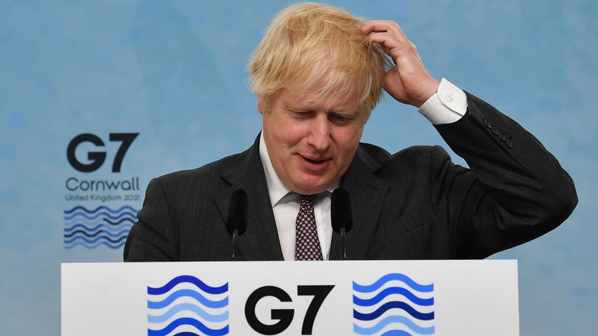 Johnson defiende acuerdo G7 entre críticas... fracaso activistas Johnson defiende acuerdo G7 entre críticas... fracaso activistas