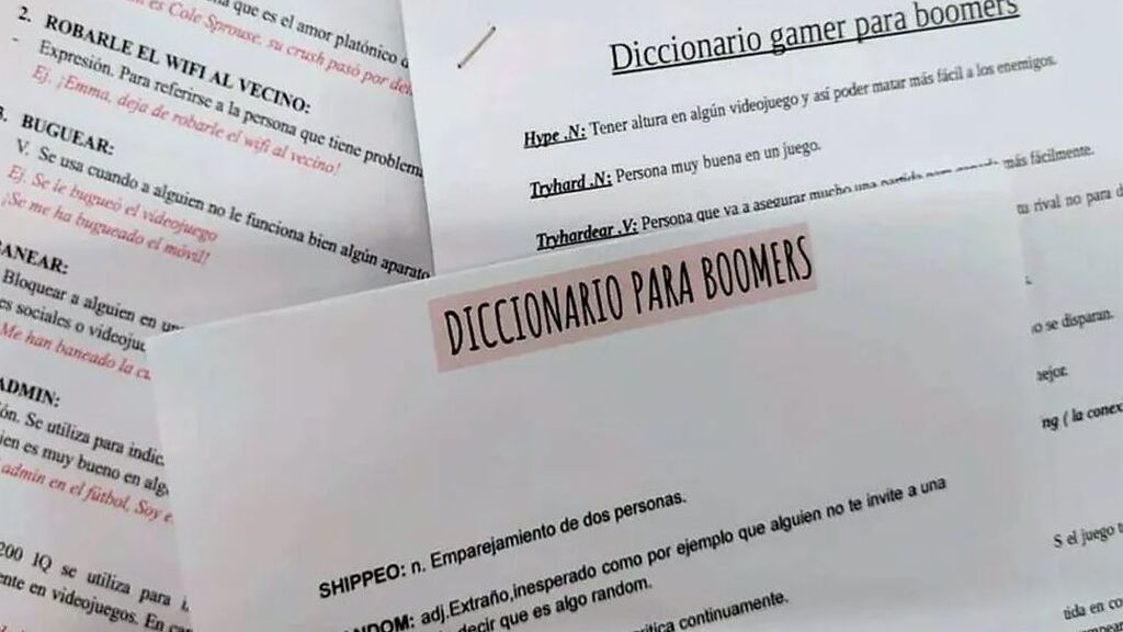 Unos adolescentes recopilan el primer diccionario 'boomer' -generación Z / generación Z - 'boomer'