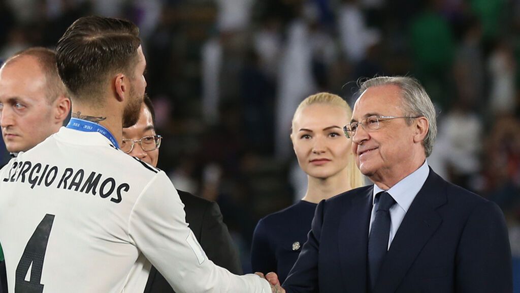 Sergio Ramos y Florentino Pérez vuelven al punto de partida de la negociación: el Madrid está dispuesto a mantenerle la oferta si ve al jugador receptivo