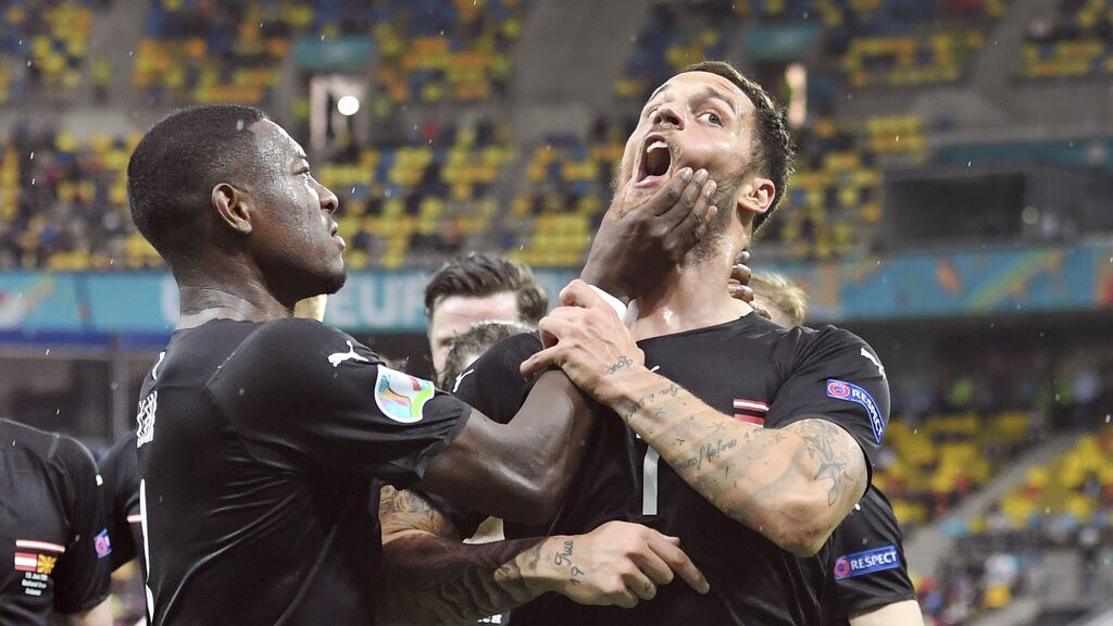 Arnautovic celebró un gol con insultos racistas en la Eurocopa: La UEFA suspende al austriaco con un partido