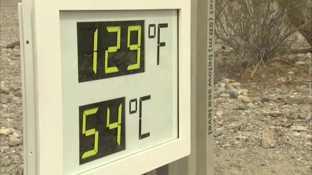 Calor insoportable en partes de EEUU: se alcanza la marca de los 54 grados en el Valle de la Muerte