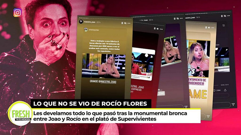 El Maestro Joao carga contra Rocío Flores en redes sociales