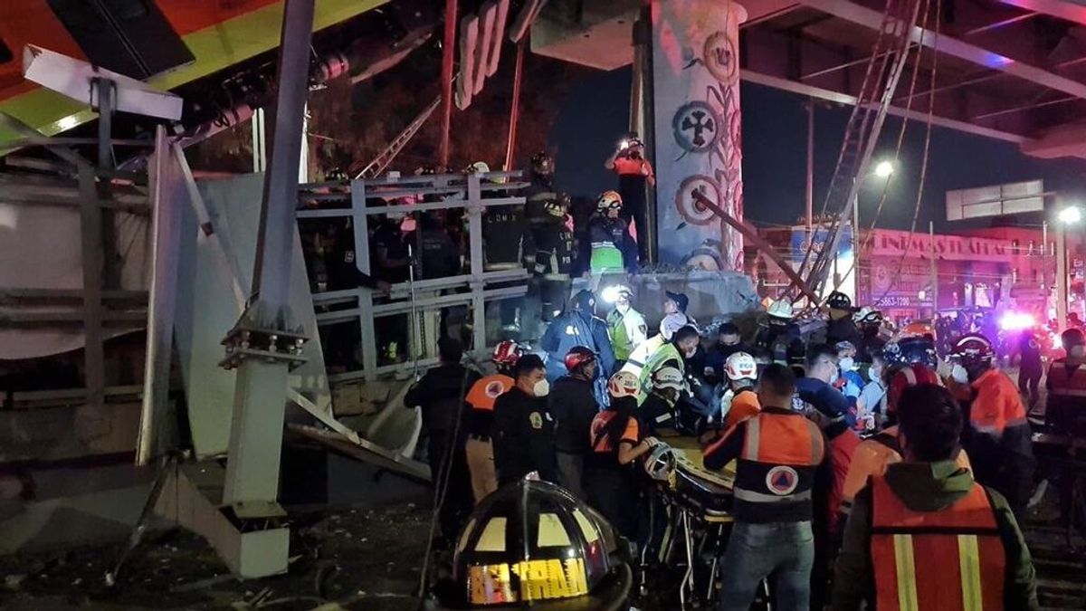 El primer informe del derrumbe en el metro de Ciudad de México apunta a un fallo en la infraestructura