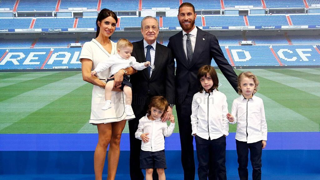 Las lágrimas de la familia de Sergio Ramos en su despedida del Real Madrid