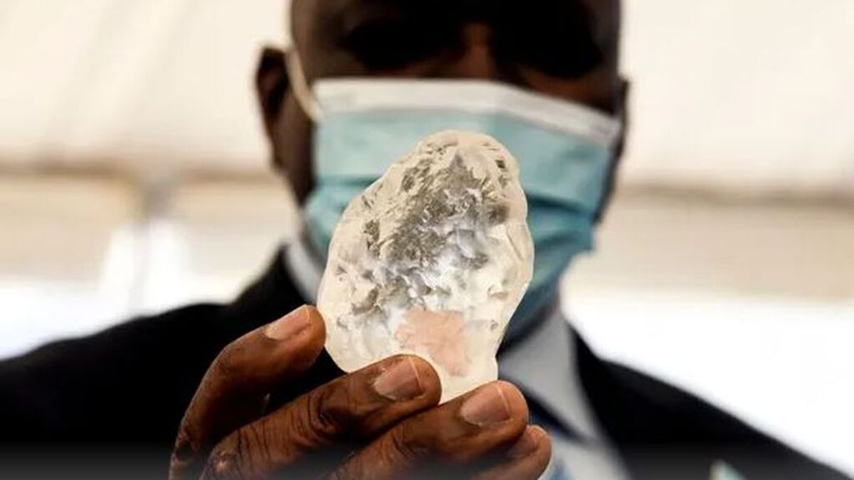 Hallan el tercer diamante más grande del mundo en Bostwana