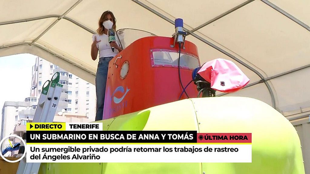 Entramos en el Piscis VI, el submarino que podría sustituir al buque Ángeles Alvariño en la búsqueda de Tomás Gimeno en el fondo del mar